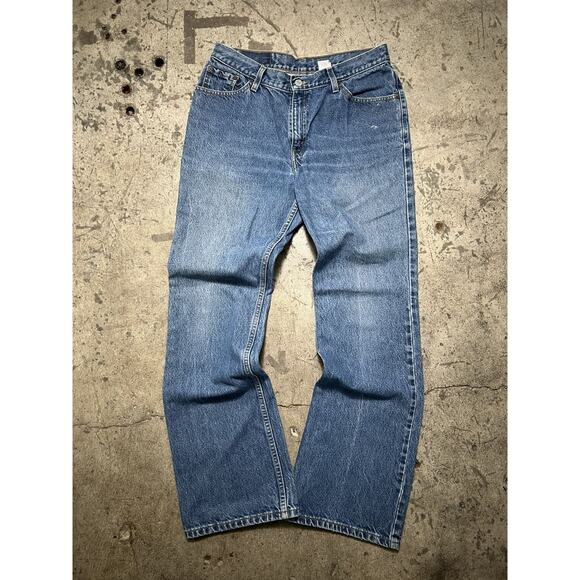 Vintage y2k 32x32 Levi’s boot‎ cut paint splatter jeans - Picture 1 of 8